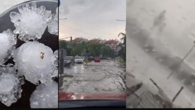 Photo of ВИДЕО: Силно невреме во Ниш. Заврна град со големина на орев