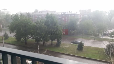 Photo of Попладне и ноќеска во делови од земјата се очекува невреме со пороен дожд, грмежи и услови за град