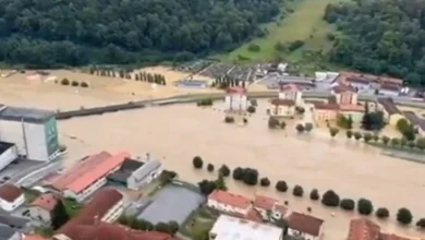 Photo of ВИДЕО: Се влошува ситуацијата во Словенија – наредена евакуација. Пукна насипот долж реката Мура