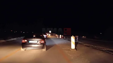 Photo of Поради сообраќајка забавен сообраќајот на влез и излез во Охрид