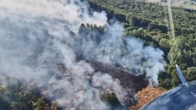 Photo of Видео: Полициските хеликоптери исфрлија над 80 тони вода, продолжува гасењето на пожарот во близина на Богомила
