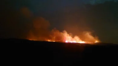 Photo of ЦУК: Пожарот кај Бељаковце дојден до првите куќи, попладнево пожар и во Орешани