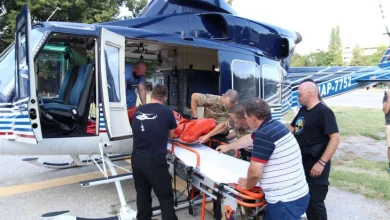Photo of (Видео) Повредениот параглајдерист со полициски хеликоптер пренесен за укажување лекарска помош