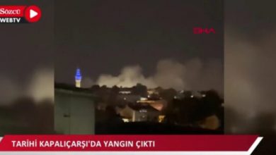 Photo of (ВИДЕО) Голем пожар во Истанбул: Се запали Капали чаршија!