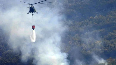 Photo of ЦУК: За гаснење на пожарот под Солунска Глава е ангажирана и воздухопловна поддршка за противпожарните тимови на теренот