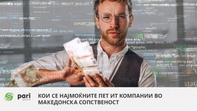 Photo of Кои се најмоќните пет ит компании во македонска сопственост?