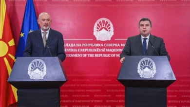 Photo of Прес-конференција на вицепремиерот Маричиќ и евроамбасадорот Гир (во живо)