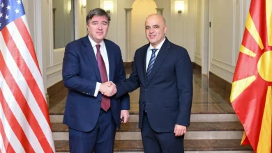 Photo of (ВИДЕО) Ковачевски – О’Брајан: Северна Македонија е пред клучен момент да ги осигура европските перспективи, да продолжи со следниот чекор кон ЕУ