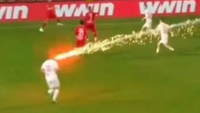 Photo of (ВИДЕО) Избегната е трагедија на фудбалски меч во БиХ – ракета ќе погодеше играч во глава