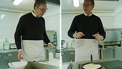 Photo of (ВИДЕО) И Вучиќ прави палачинки: Се подготвувам за утрешниот саем на вино