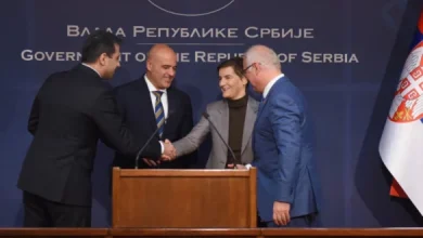 Photo of Брнабиќ: Брзата пруга до Скопје ќе ги подобри односите меѓу Србија и Македонија