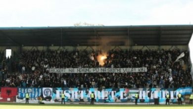 Photo of Провокативни пароли на натпреварот Шкупи – Вардар:„Ќе го исполниме историскиот аманет Скопје да биде срцето на Албанија