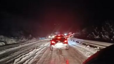 Photo of (ВИДЕО) „Се пробивме по еден час“ – отежнат сообраќајот на патниот правец Кичево-Стража