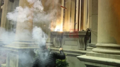 Photo of Српската полиција ги разби протестите во Белград, има приведени