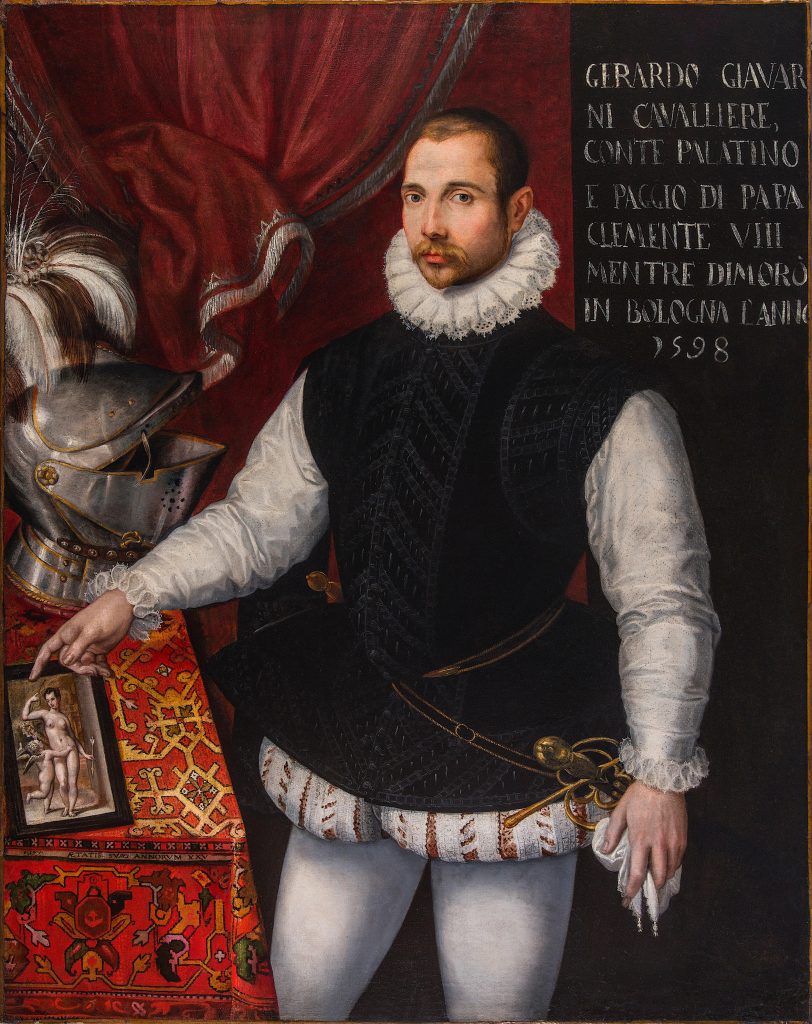 Лавиниа ФонтанаПортрет на Џерардо Гиаварини 1598 година