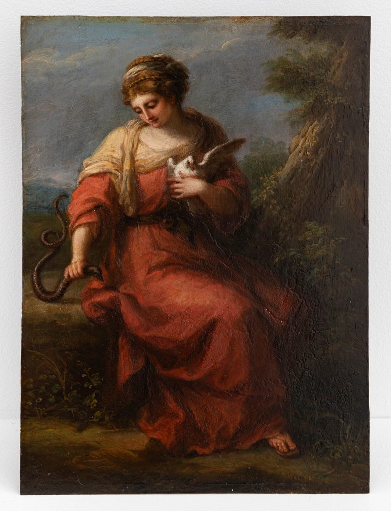 Анџелика Кауфман, „Алегорија на претпазливоста“, околу 1780 година