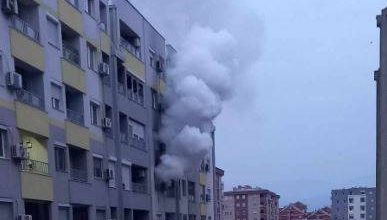 Photo of Едно лице настрада во пожар во скопски Аеродром