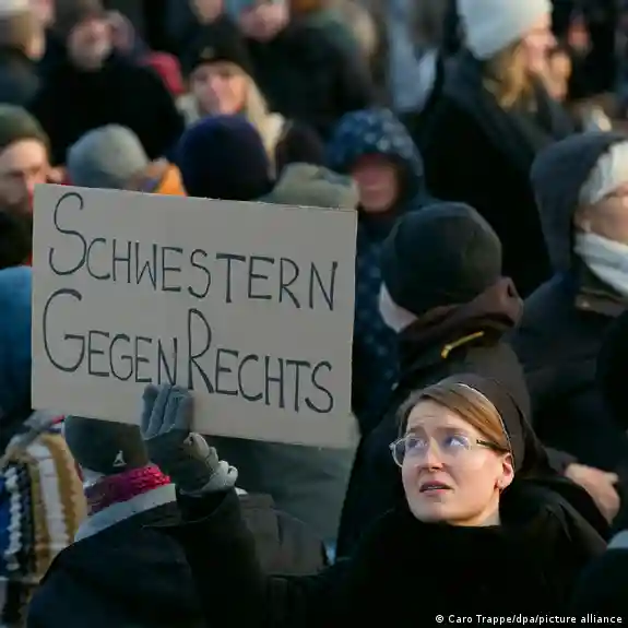 Демонстрации против десен екстремизам во Берлин