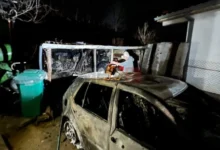 Photo of Запалени возило и гаража во Кавадарци