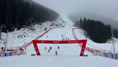 Photo of Откажан слаломот во Банско поради дожд