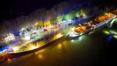 Photo of (ВИДЕО) Бугарски крузер синоќа удрил во бетонски столб на реката Дунав во Австрија