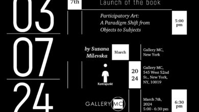 Photo of Промоција во Њујорк „Партиципациска уметност: парадигматски пресврт од објекти кон субјекти“ од Сузана Милевска
