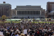 Photo of Повеќе од 130 уапсени за време на пропалестинските протести во кампусот на Универзитетот во Њујорк