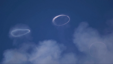 Photo of (ФОТО)Редок феномен: Вулканот Етна исфрла совршени „прстени од чад