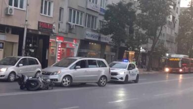 Photo of ФОТО: На Рекорд нова сообраќајна незгода со моторџија во Скопје