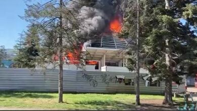 Photo of ВИДЕО: Гори Универзална сала во Скопје