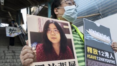 Photo of Новинарка од Кина која доби четири години затвор поради известување за пандемијата во Вухан, денес може да биде ослободена