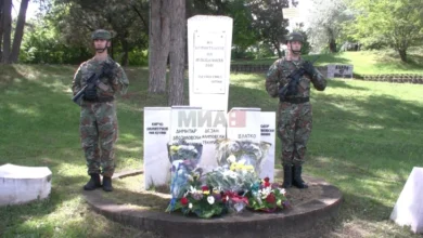 Photo of Штип одбележа 23 години од загинувањето на Димитар Двојаковски и Влатко Петров