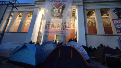 Photo of Грчките студенти во Солун и Атина одржаа мирен протест во текот на ноќта за поддршка на Палестина