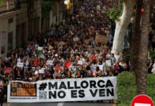 Photo of Неколку илјади Шпанци протестираа во Палма де Мајорка поради „прекумерниот туризам“