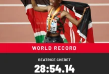 Photo of Кенијката Чебет постави светски рекорд на 10.000 метри