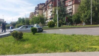 Photo of ФОТО: Сообраќајка кај „Скопјанка“, се судрија два автомобили