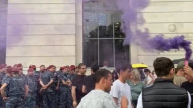 Photo of Најмалку 29 лица уапсени поради насилни протести во Ерменија