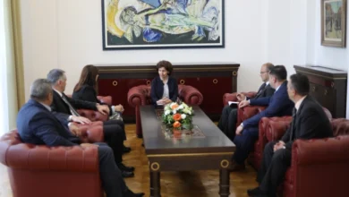 Photo of Средба на претседателката Сиљановска Давкова со ректорите на државните универзитети