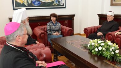 Photo of Средба на претседателката Сиљановска Давкова со поглаварите и претставниците на верските заедници