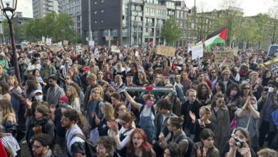 Photo of Пропалестинските демонстранти ги зазедоа зградите на универзитетите во Амстердам, Гронинген и Ајндховен