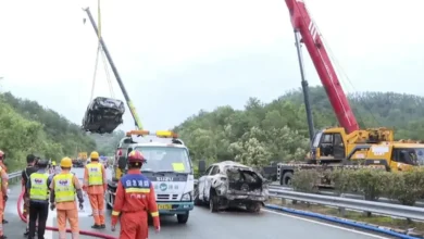 Photo of (ВИДЕО) Бројот на загинати при уривањето на дел од автопатот во Кина се искачи на 36