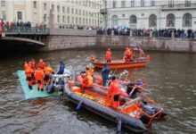 Photo of (ВИДЕО) Автобус полн со патници падна во река во Санкт Петербург – загинаа 7 луѓе