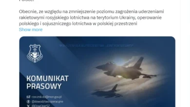 Photo of Полска подигна авиони поради рускиот напад на Украина