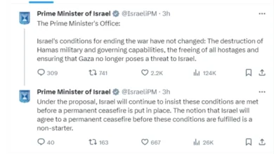 Photo of Нетанјаху повтори дека не може да има траен прекин на огнот во Газа додека Хамас не се уништи