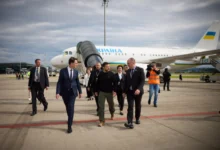Photo of Зеленски пристигна во Швајцарија на мировниот самит за Украина