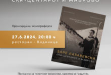 Photo of Вечерва промоција на Монографија за Заре Лазаревски, градителот на Ски центарот во Маврово