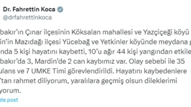 Photo of Петмина загинати, десетици повредени во шумски пожари во југоисточна Турција