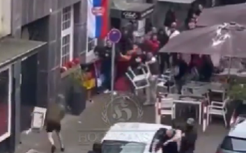 Photo of Видео: Англиски и српски навивачи се  истепаа во Гелзенкирхен