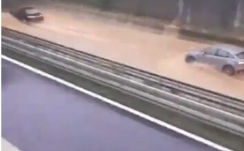 Photo of (ВИДЕО) Катастрофални поплави во Германија: Порој пробива ограда на автопат