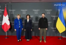 Photo of Претседателката Сиљановска-Давкова на отворањето на Самитот за мир во Украина